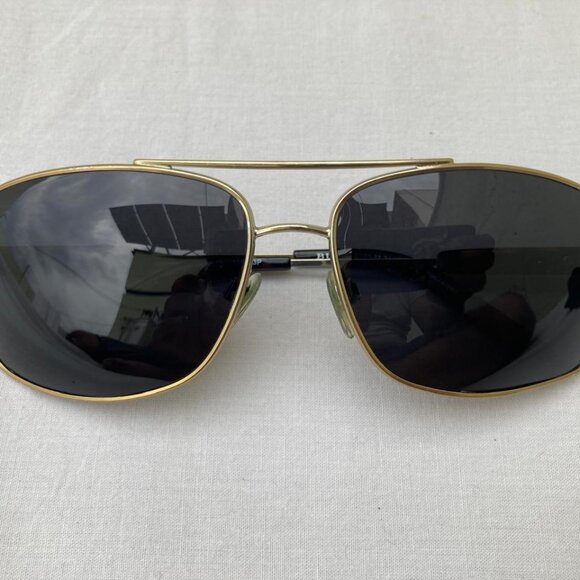 Burberry Men Sunglasses B 3074 1167/83 Aviator Gold Frame - Picture 6 of 14